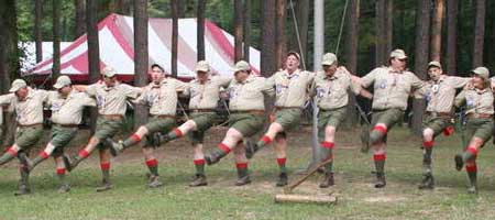 Wood Badge Rockettes