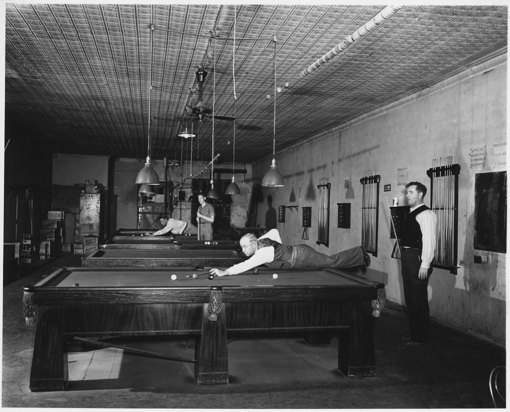 Sublette’s Pool Hall in Hasskell County, Kansas