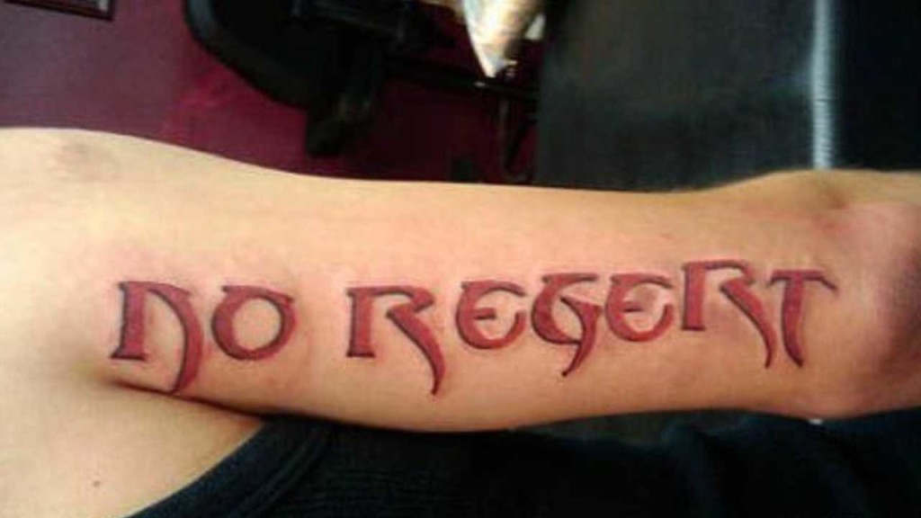 regrets