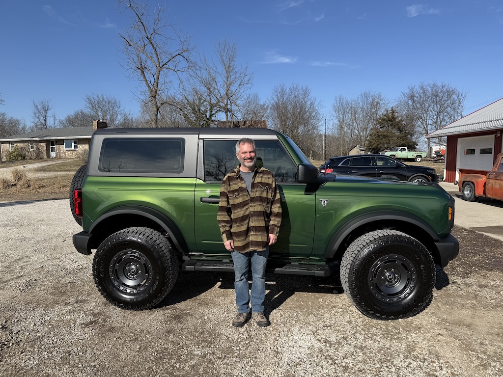 Paul with Bronco